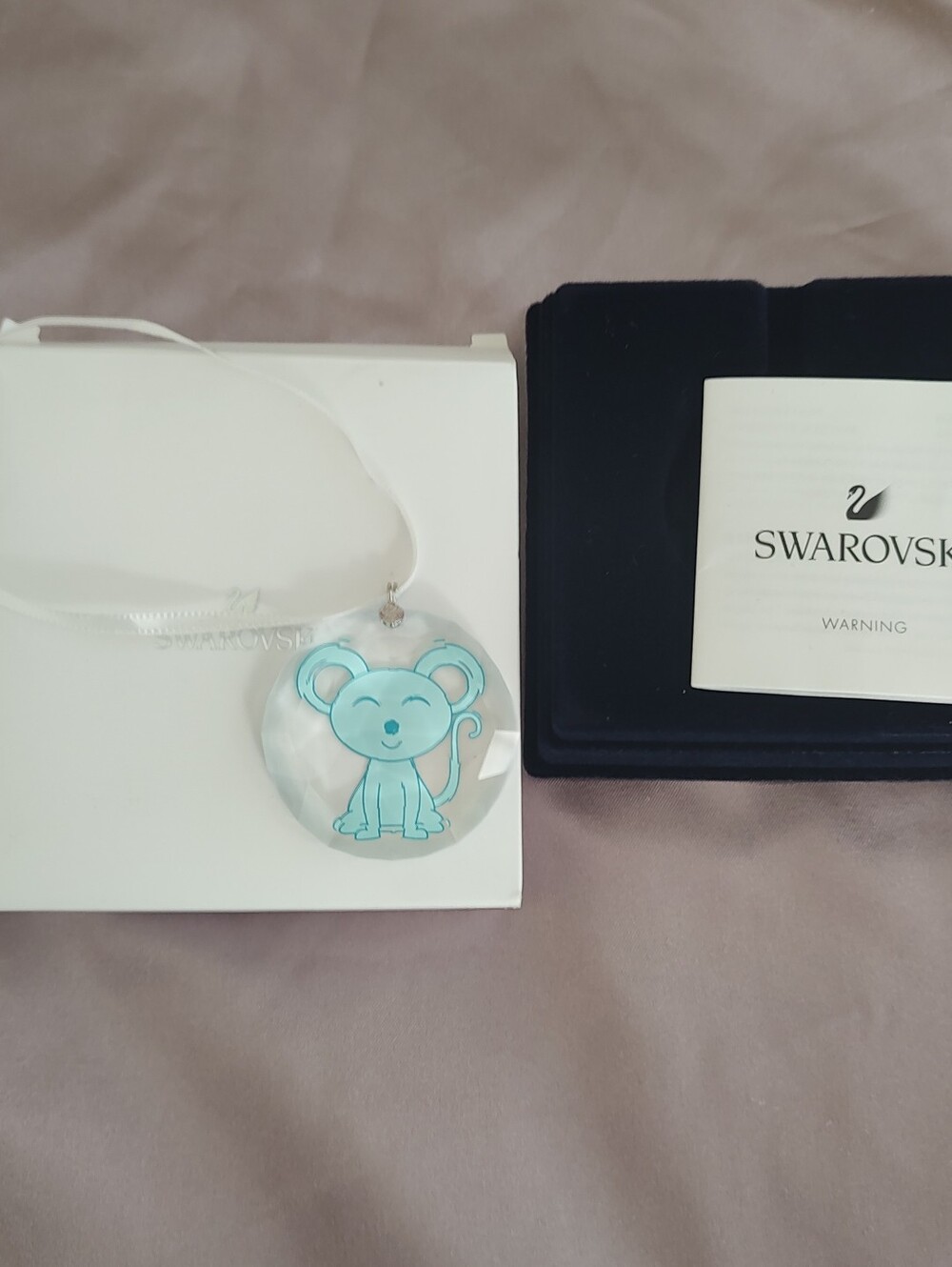 Swarovski Blue Crystal Ornament